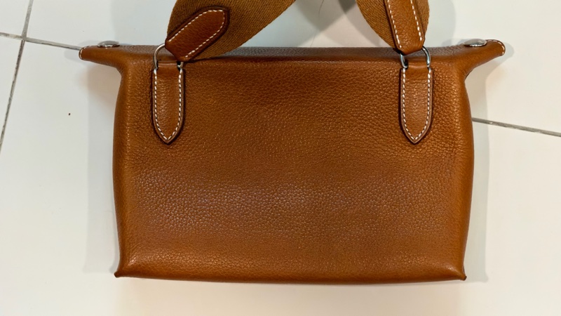Hermes videpoches 馬鞍皮-11