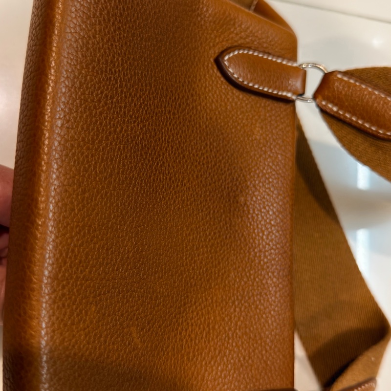 Hermes videpoches 馬鞍皮-17
