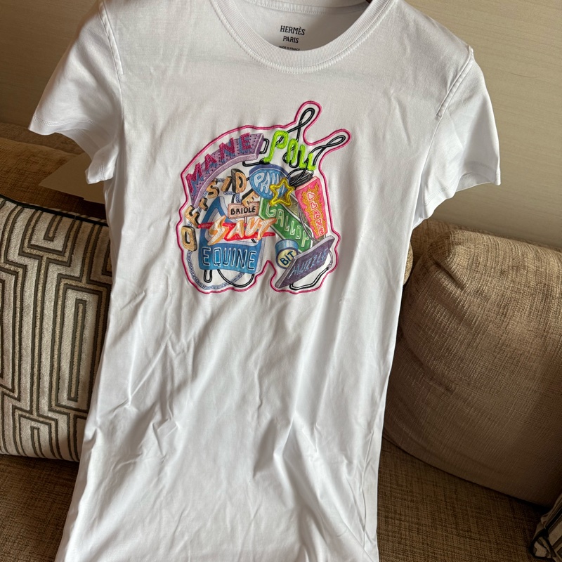 Hermes 全新 刺繡休閒洋裝 36號-3