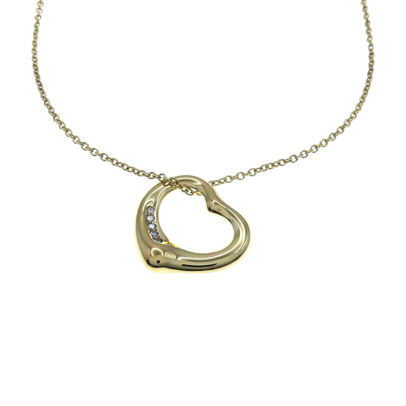 18K黃金 Open Heart 項鍊【Tiffany & Co 蒂芬妮】-0