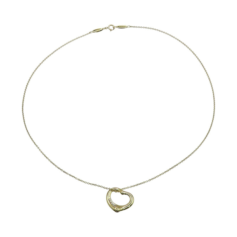 18K黃金 Open Heart 項鍊【Tiffany & Co 蒂芬妮】-2
