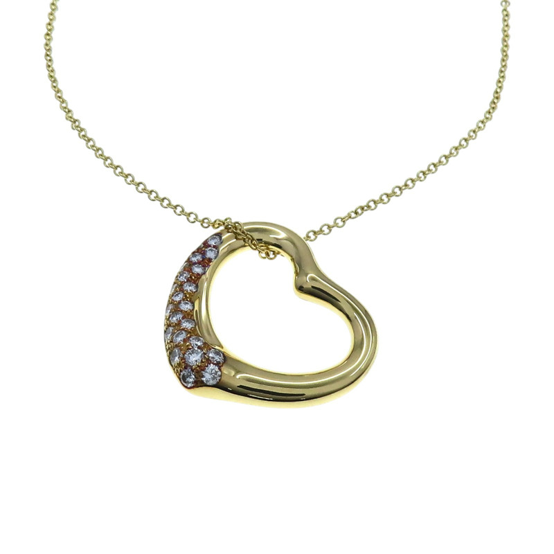 18K黃金 Open Heart 項鍊【Tiffany & Co 蒂芬妮】-0