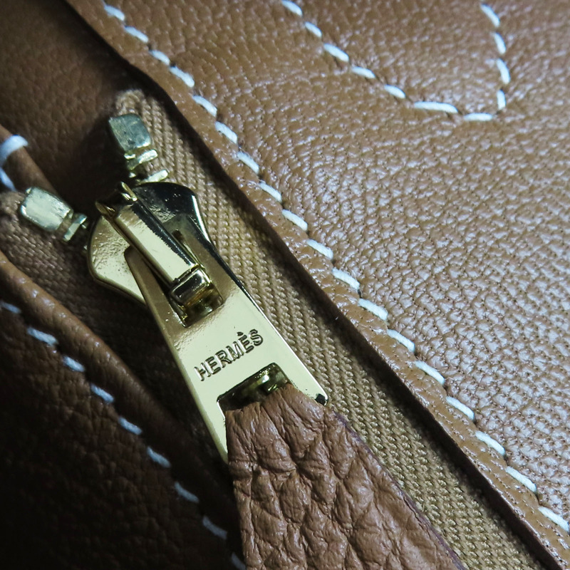 金棕色 Togo牛皮 Birkin 30 柏金包 手提包 D刻 金扣【HERMES 愛馬仕】-16