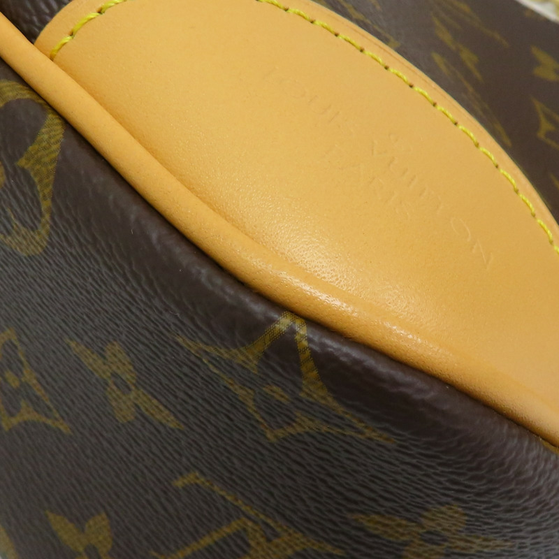棕色 原花帆布 Boulogne PM 肩背包 M45832【LOUIS VUITTON LV 路易威登】 M45832-14