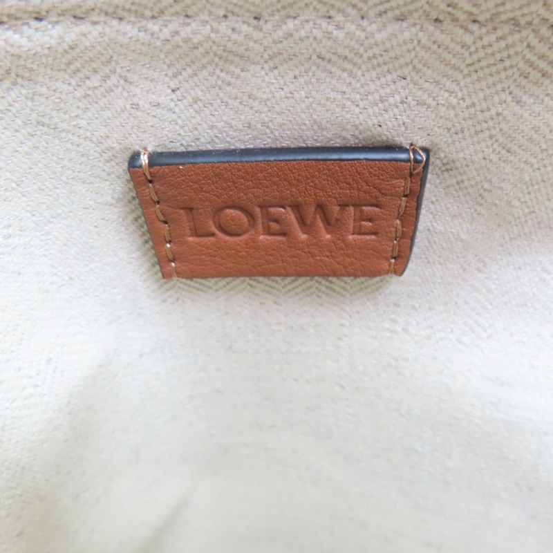 棕色 小牛皮 Cubi 小型 肩背包【LOEWE 羅威】 B906Q63X04-5