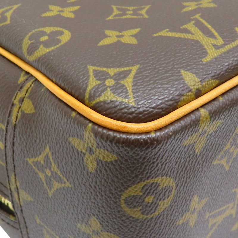 棕色 原花帆布 Deauville GM 大珍包 手提包 M47270【LOUIS VUITTON LV 路易威登】 M47270-15
