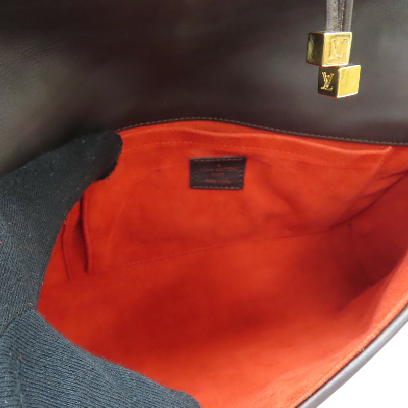棕色 格紋馬毛 Sauvage Lion 手提包 M92131【LOUIS VUITTON 路易威登】 M92131-4