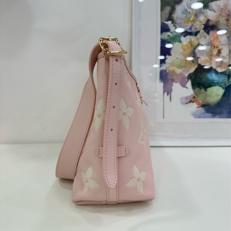 LV全皮carryall，櫻花粉紅小號 25年新色-4