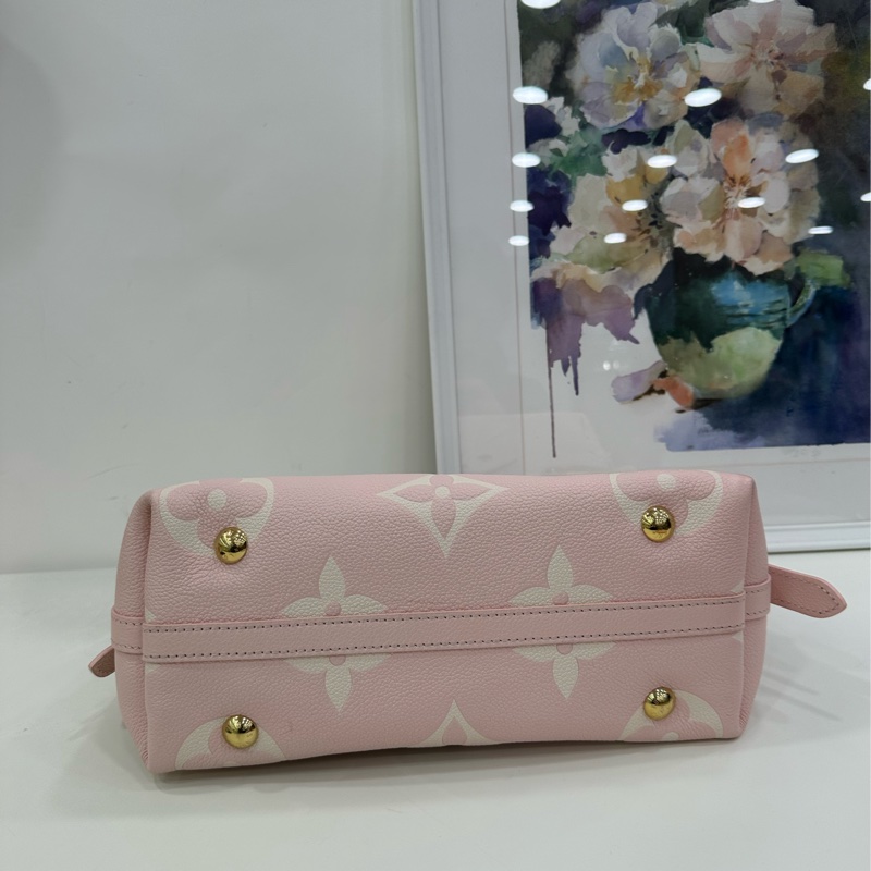 LV全皮carryall，櫻花粉紅小號 25年新色-6