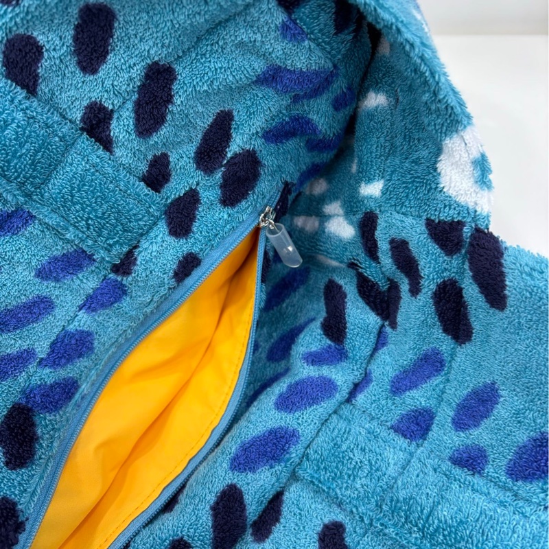 Goyard限量藍色毛巾沙灘包 有購證-8