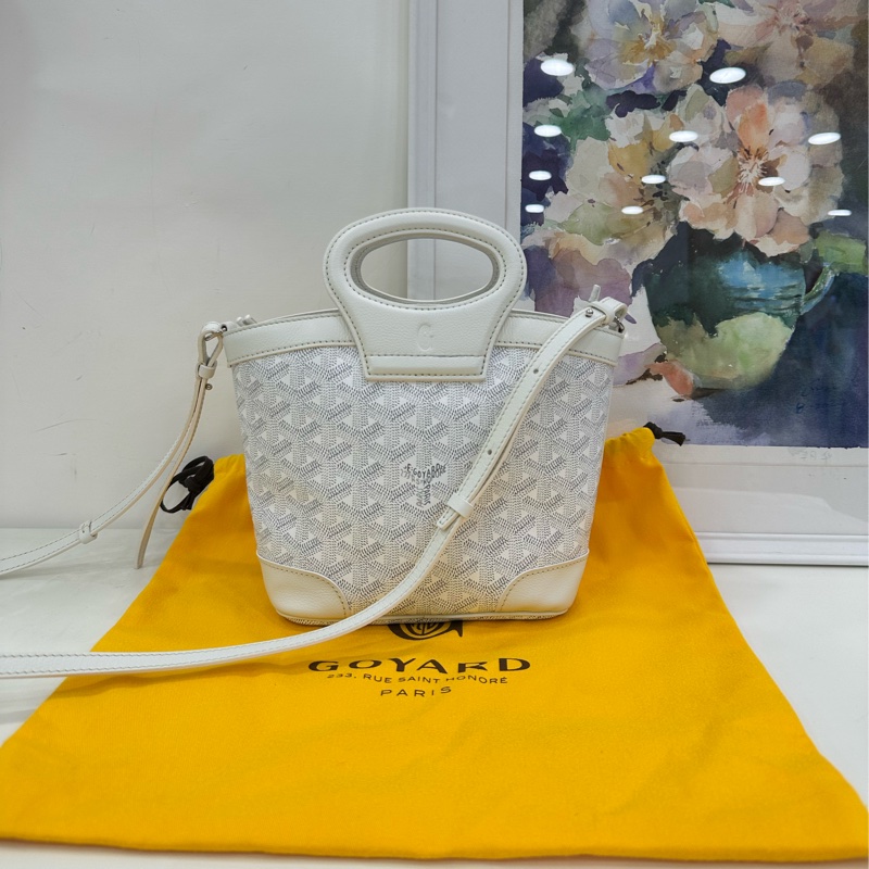 Goyard 戈雅 新款Beluga mini 老花拼式白菜籃 尺寸 23*8*18cm 內裡自備收納抽繩 24年-0