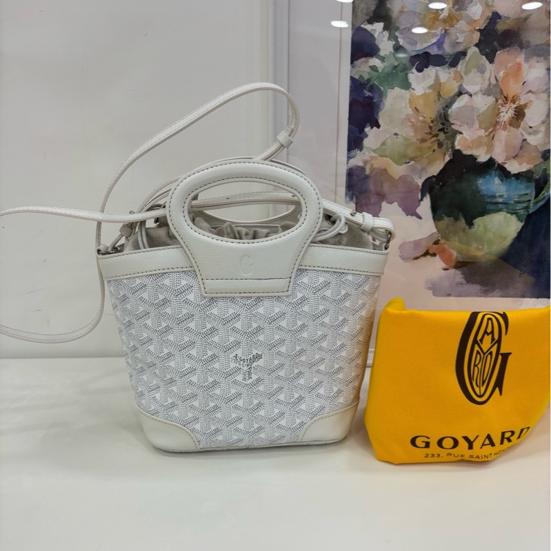 Goyard 戈雅 新款Beluga mini 老花拼式白菜籃 尺寸 23*8*18cm 內裡自備收納抽繩 24年-2