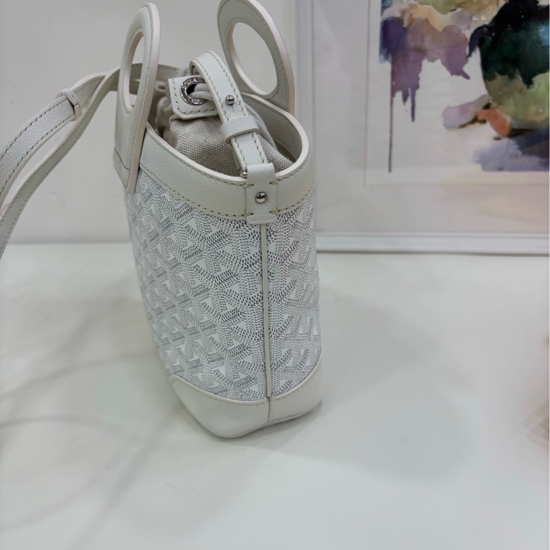 Goyard 戈雅 新款Beluga mini 老花拼式白菜籃 尺寸 23*8*18cm 內裡自備收納抽繩 24年-4