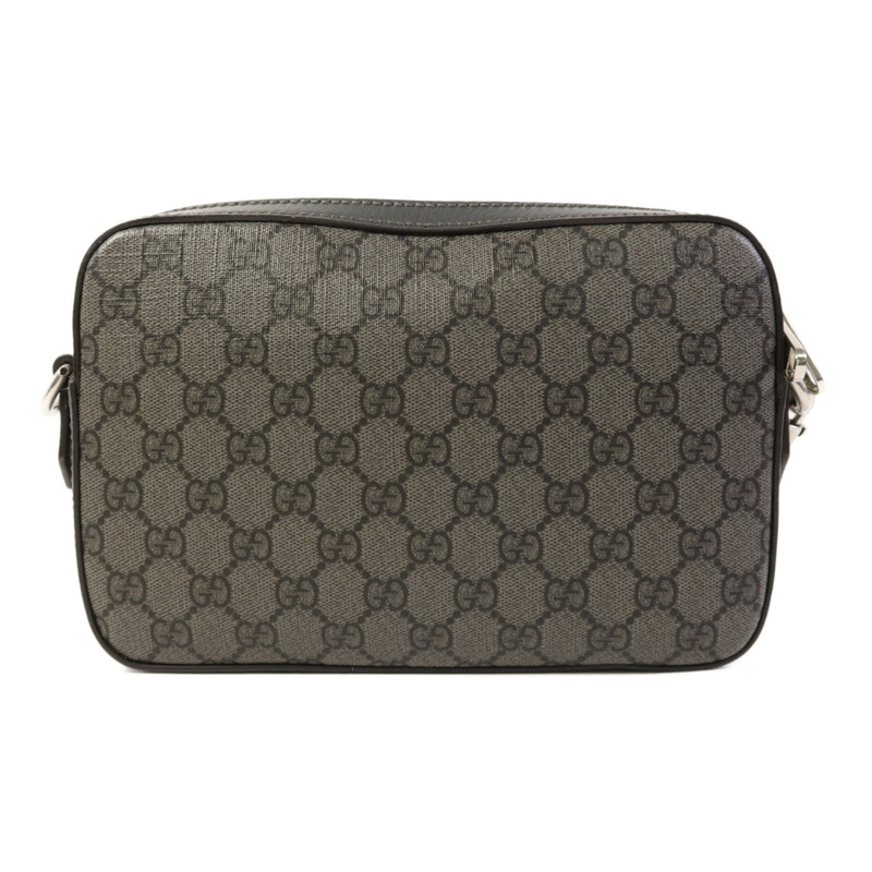 GUCCI 塗層帆布Ophidia銀扣肩背袋-1