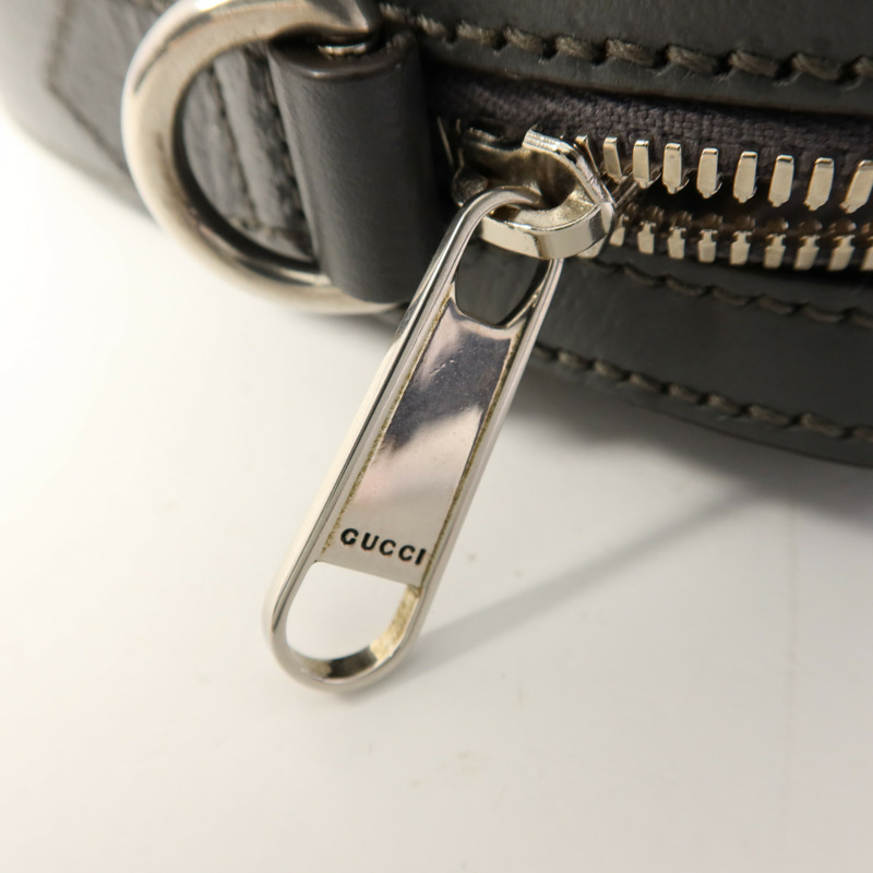 GUCCI 塗層帆布Ophidia銀扣肩背袋-11
