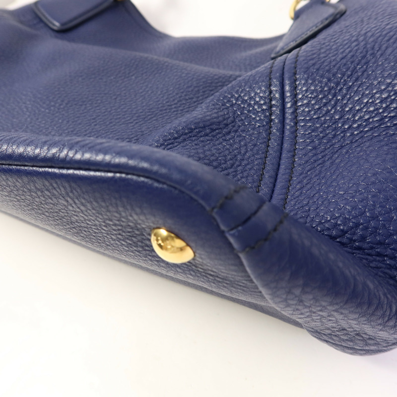 PRADA 牛皮皮革2 Way Shoulder Bag金扣手挽肩背兩用袋-14