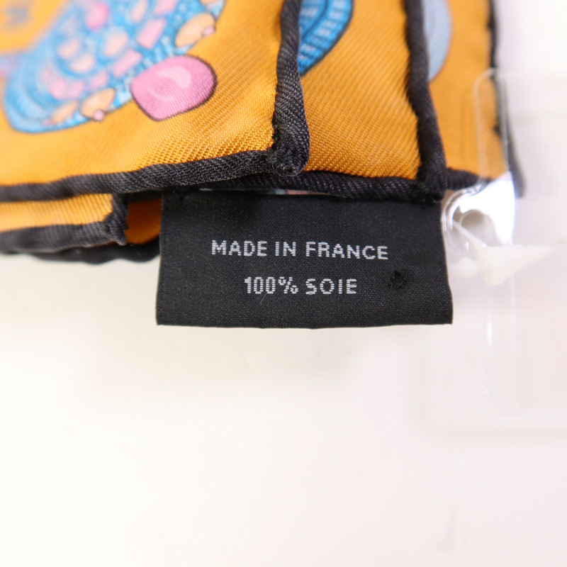 HERMES 絲質Scarf 90X90絲巾-8