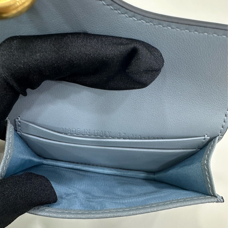 Dior 迪奧馬鞍翻蓋卡夾 單層 閒置-8