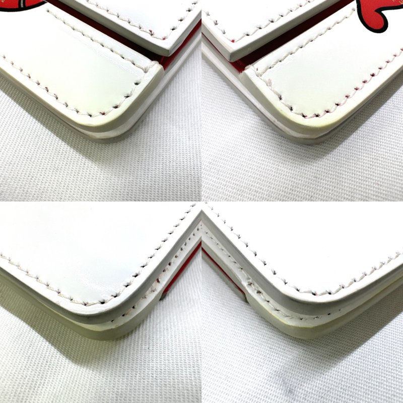 BURBERRY 鏈帶翻蓋皮革卡包-9