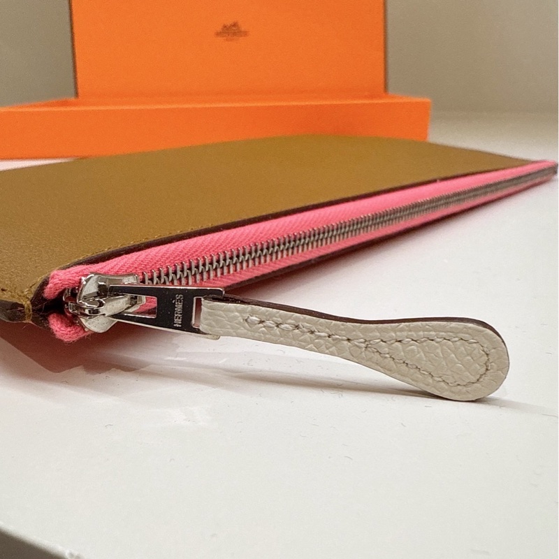 HERMES 拼色老虎手拿包 D刻-5