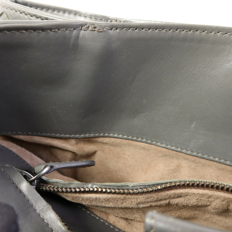 BOTTEGA VENETA 牛皮皮革2 Way Shoudler手挽肩背兩用袋-19