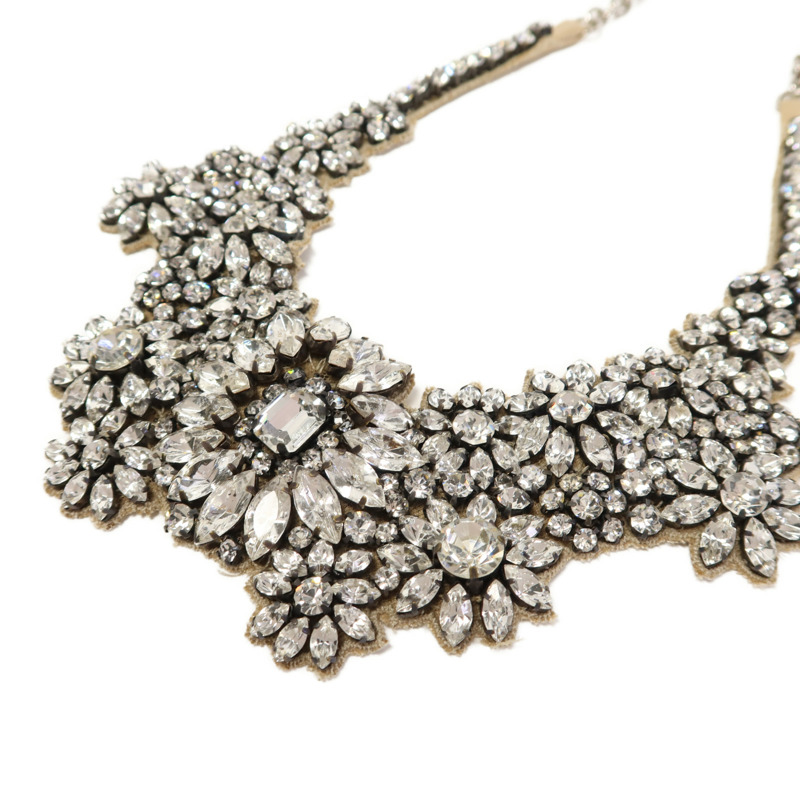 Valentino 金屬/水鑽/絲質Necklace項鍊-2