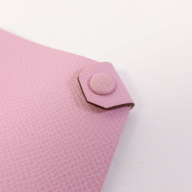 HERMES Epsom皮革Passpart Case銀扣護照套Mauve Sylvestre-4