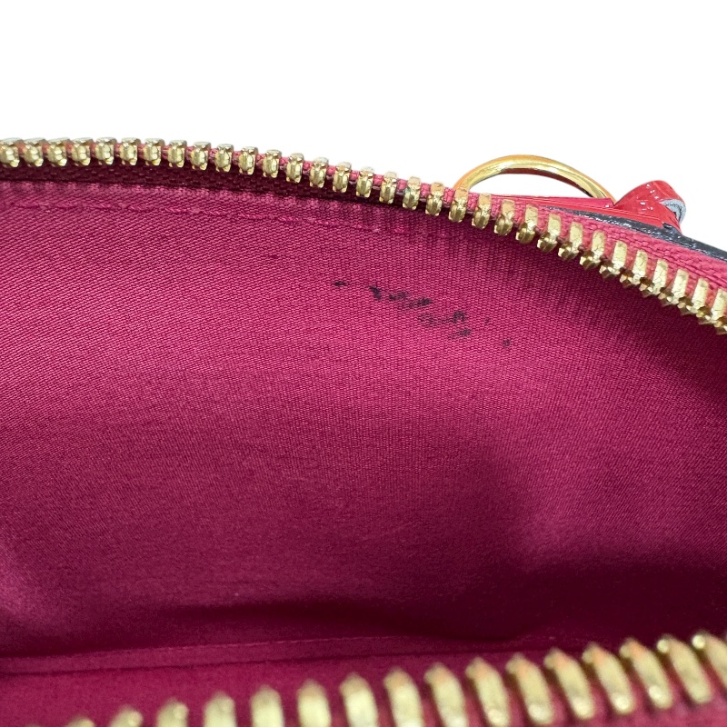 LOUIS VUITTON 路易威登 M91771 ALMA BB 漆皮老花 桃紅色 金釦-11