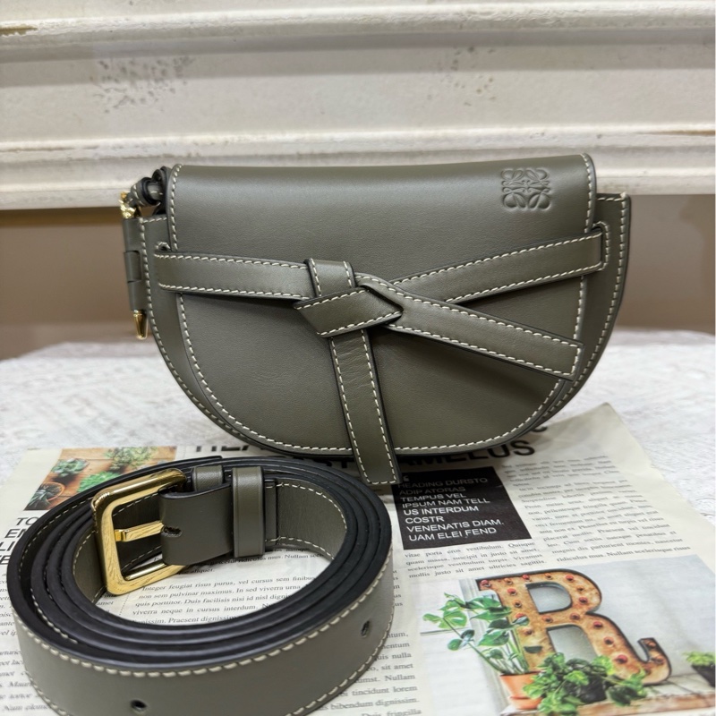 Loewe mini 繩結包 腰包款-0