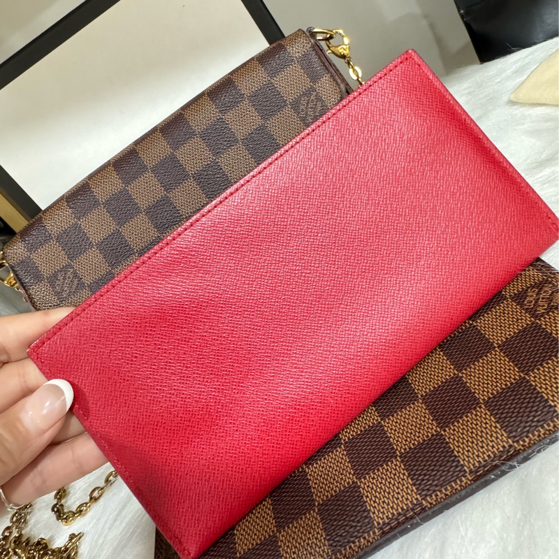 Lv 三合一 斜背鏈包-22