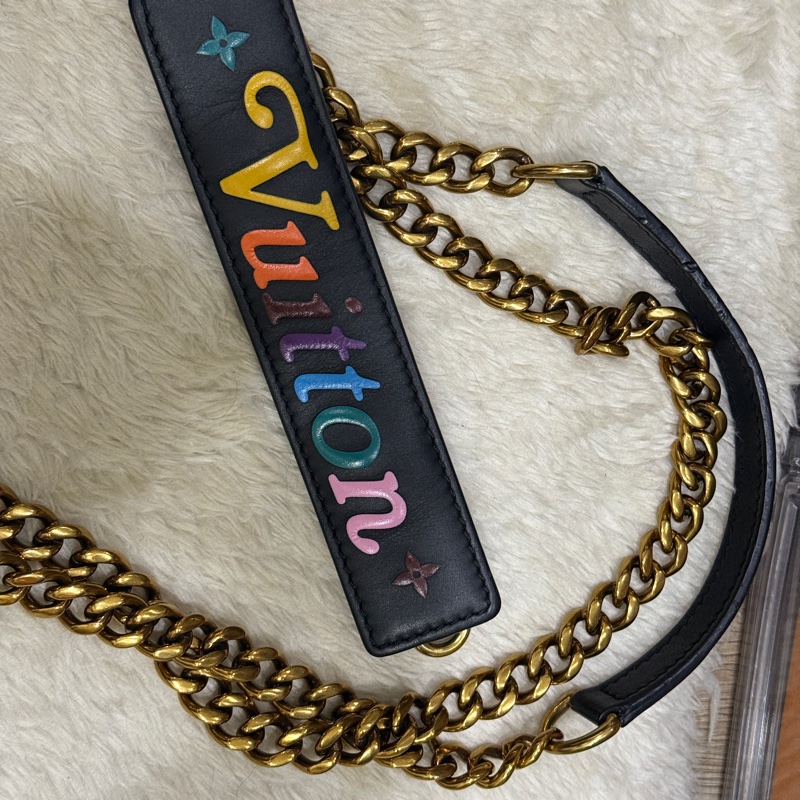 割愛價🎖️超美的LV斜背包可肩背🌈 專櫃11萬多✨晶片款-26