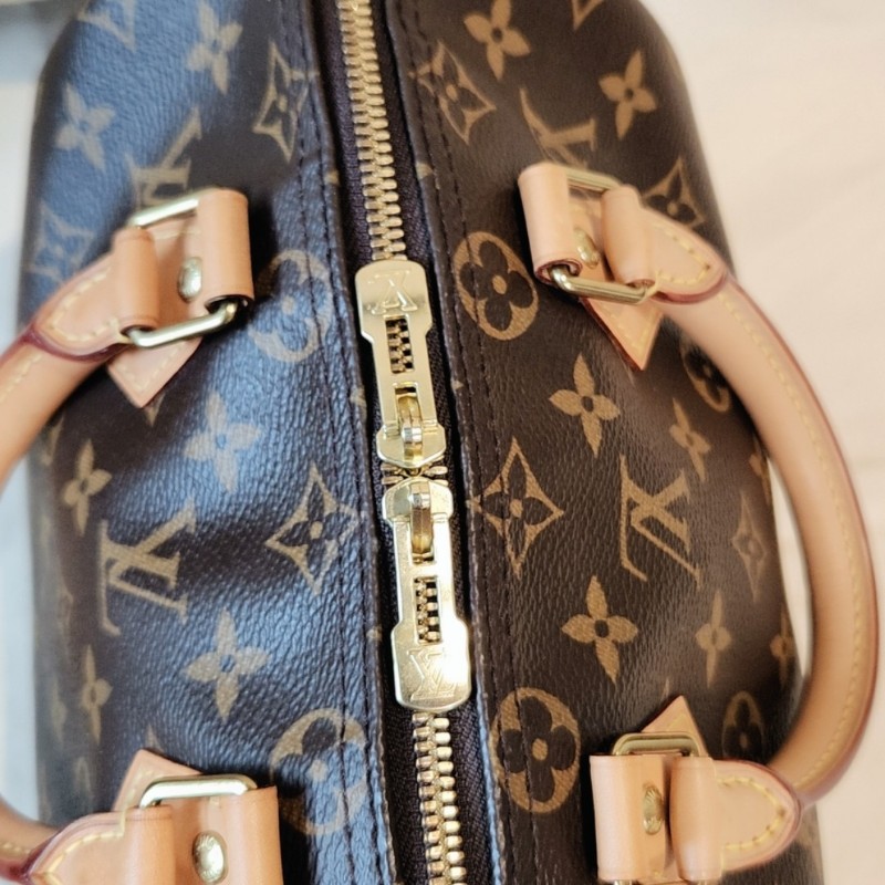 LV SPEEDY 老花手提肩背包25-5