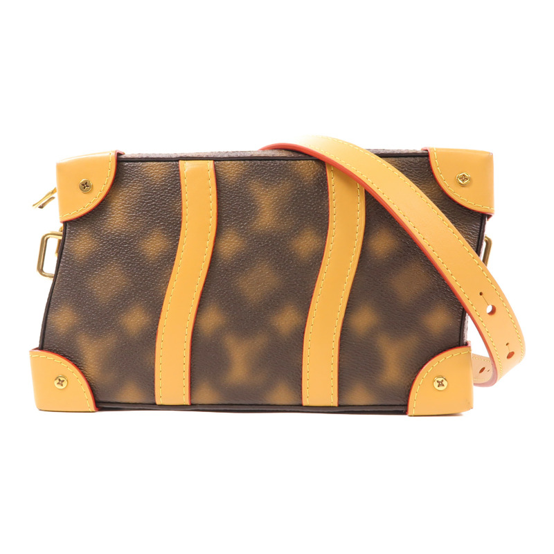 LOUIS VUITTON Monogram Blurry Soft Trunk金扣肩背袋-0