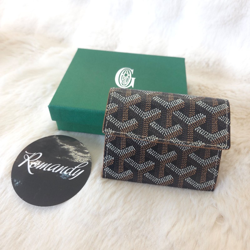Goyard Marigny 翻蓋卡片零錢包-0