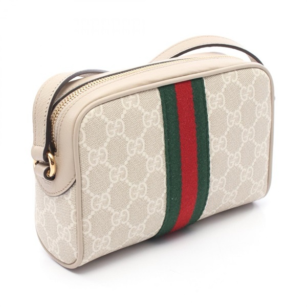 全新Gucci Ophidia GG Supreme Mini Beige 杏色-2