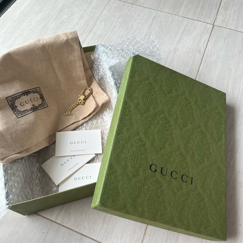 全新Gucci Ophidia GG Supreme Mini Beige 杏色-15