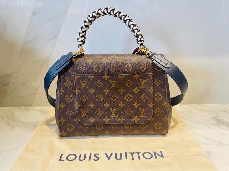 Louis Vuitton CLUNY MM BRAID .CREME 編織提把款M44669-1