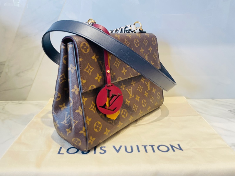 Louis Vuitton CLUNY MM BRAID .CREME 編織提把款M44669-2