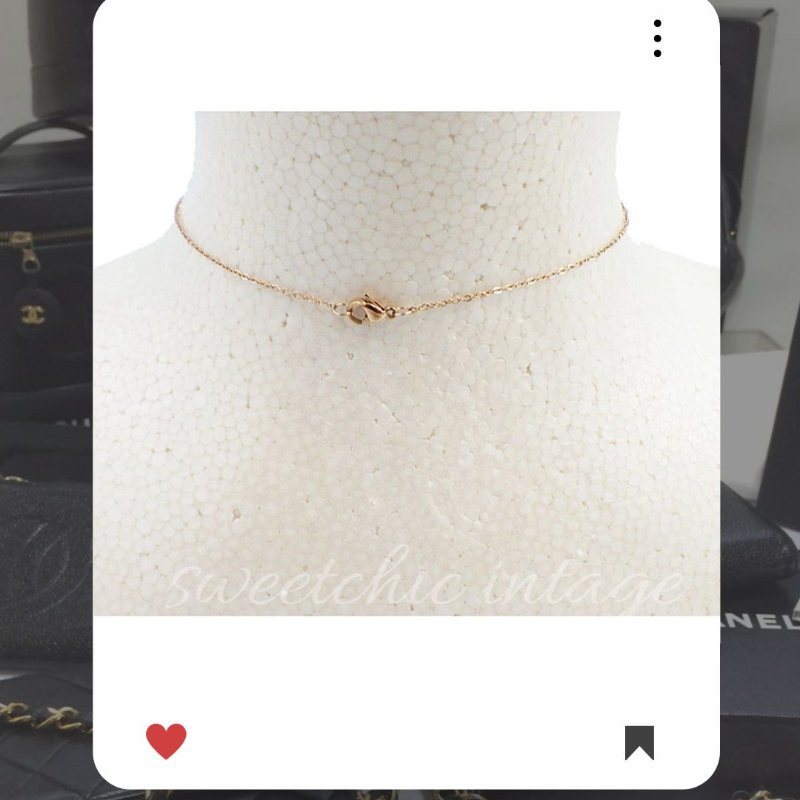 💖 9 月新品上架 🔥💖 ✨超美新到 !香奈兒 Chanel 金色雪花❄️項鏈 🔥 香奈兒熱賣款 香奈兒項鏈 CHANEL NECKLACE-3