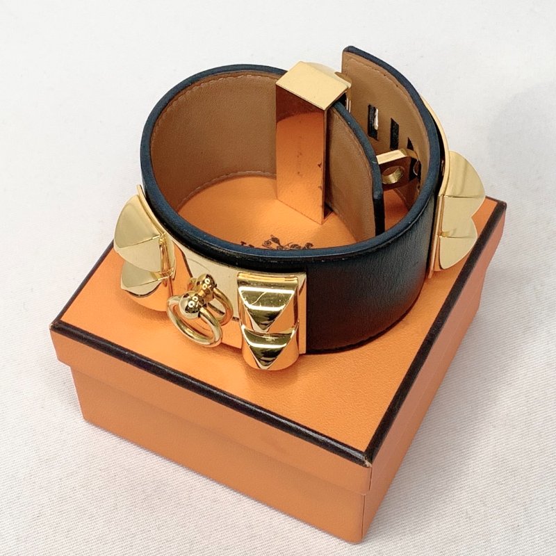HERMES Kelly CDC鉚釘手環-7