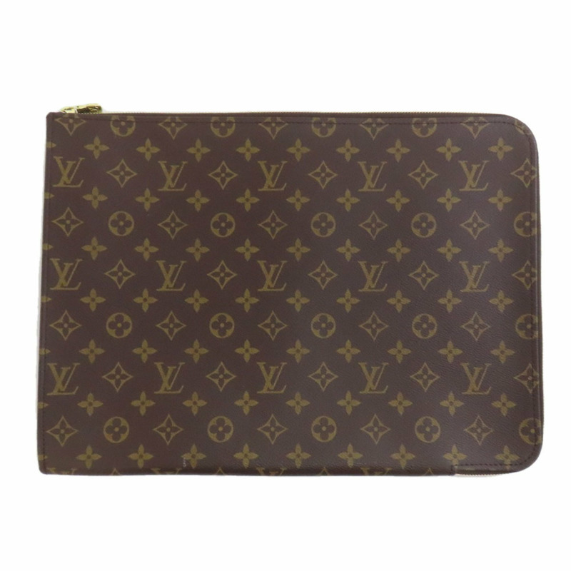 Louis Vuitton M53456 Poche Document Second Bag Monogram 帆布 女款包 LOUIS VUITTON-0
