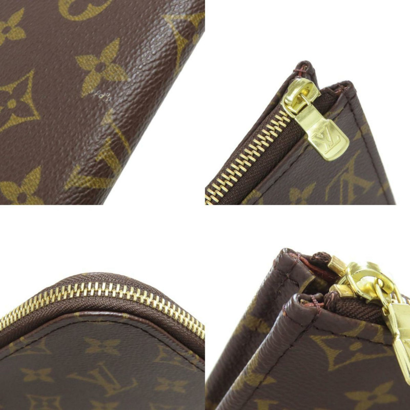 Louis Vuitton M53456 Poche Document Second Bag Monogram 帆布 女款包 LOUIS VUITTON-8