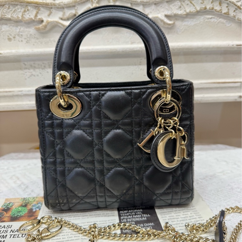 dior 黑色三格戴妃 22年-0