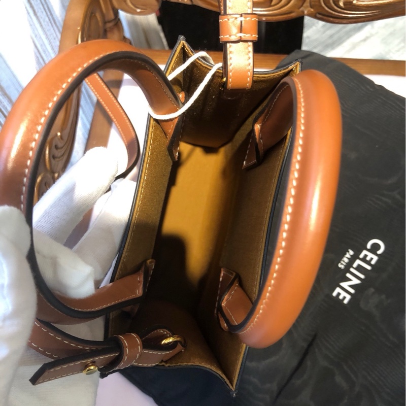 Celine 赛琳老花迷你托特 闲置品-0