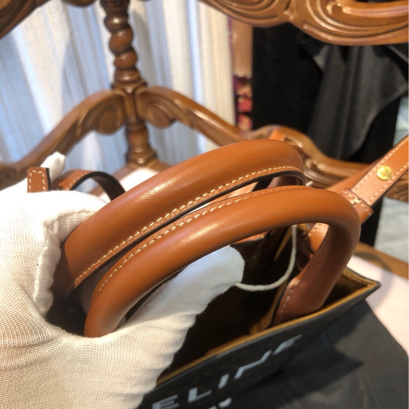 Celine 赛琳老花迷你托特 闲置品-3
