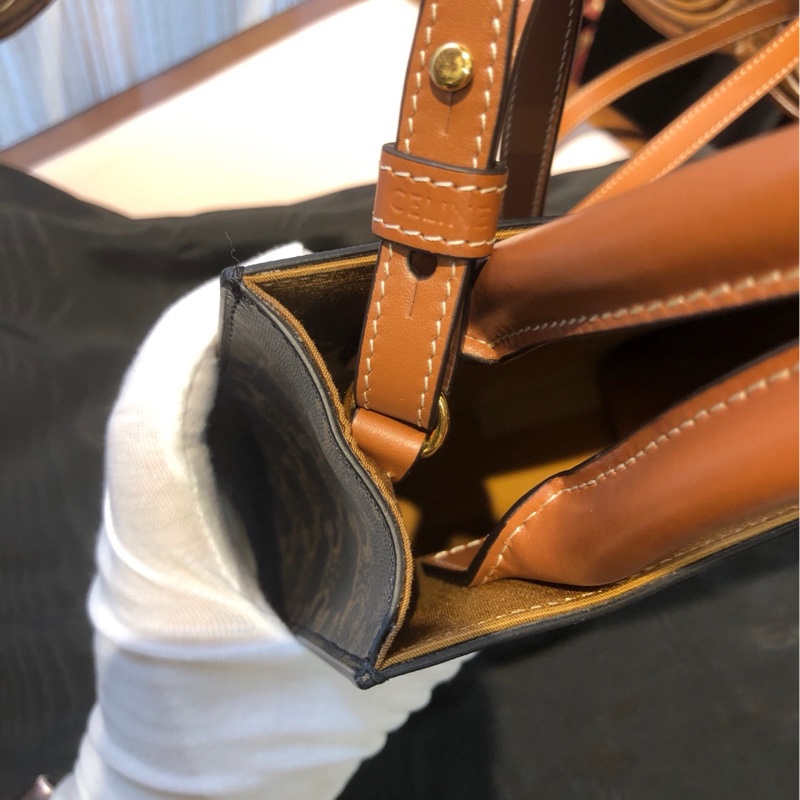 Celine 赛琳老花迷你托特 闲置品-5
