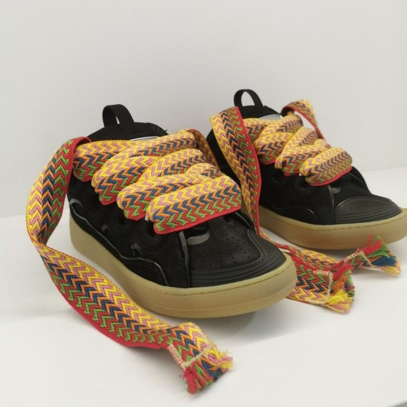 Lanvin Curb 女款麵包鞋 低幫波鞋球鞋 黑色 36碼-2