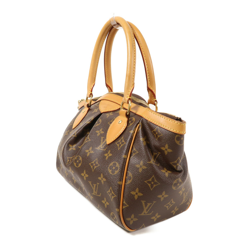 LOUIS VUITTON Monogram Tivoli PM金扣手挽袋-2