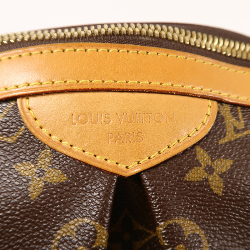 LOUIS VUITTON Monogram Tivoli PM金扣手挽袋-13
