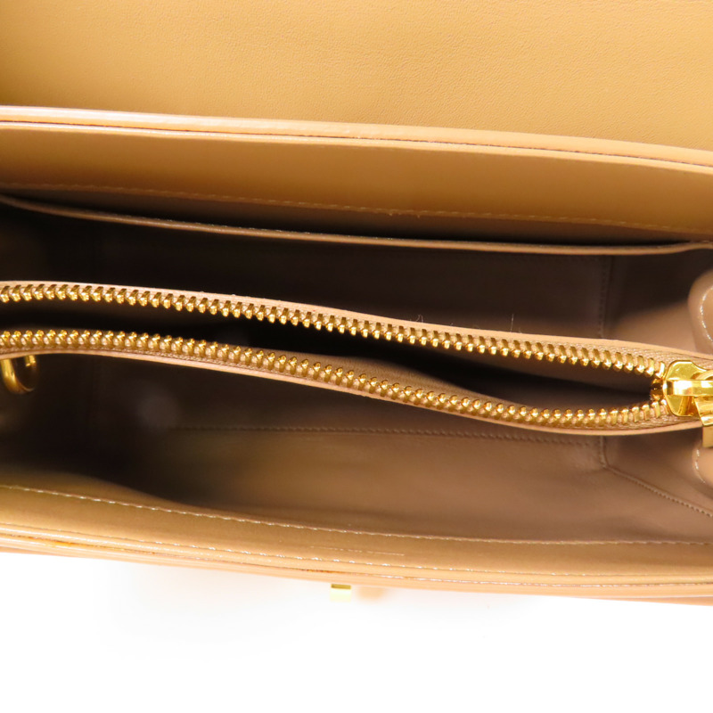 CELINE 牛皮皮革Celine 16金扣手挽肩背兩用袋-6